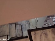 After shower Stepmom open legs for Stepson cock 2/16