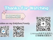 Asian uniform girl fucked by sex toy, doggy sex makes her white juice flows out 16/16