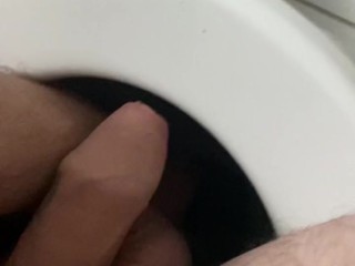 Juicy ANAL fingering on the TOILET 💦