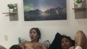 I fuck with my friends and we scissor until we have orgasms.