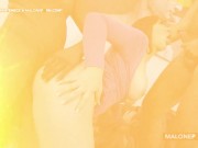 Mi Mujer le da el culo a dos Clientes y la follan por los dos hoyos! 12/16