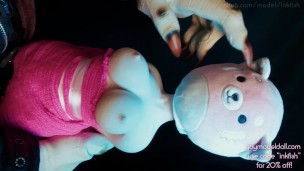 Costume Party Hookup But The Monster Was Real! (Joy Model Doll, Chloe 65cm)