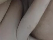 Hot Babe Fingering Herself to Intense Orgasm 7/16