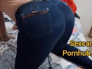 Mi macho me abrió todos los agujeros, quede bien dilatada por el ano 1/16