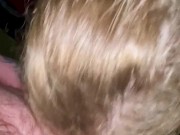 Daddy’s good girl gets cuffed, face fucked, and gets her pussy eaten as a reward - POV 6/16