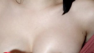 お仕事終わりにおっぱいマッサージ♡♡