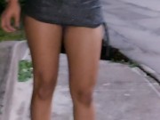 Em público e sem calcinha adoro mostrar  bunda buceta e pagar peitinho 9/16