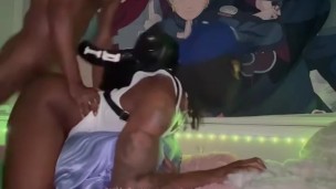 Love when he smacks my ass when he floods my hole
