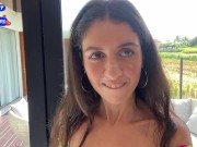 You have to fuck me hard if you want to work for my Daddy! - Public Cumwalk 14/16