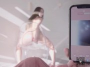 Inside Her After Cumming: Real Creampie Pussy and Anal on Cam 10/16