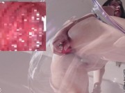 Inside Her After Cumming: Real Creampie Pussy and Anal on Cam 6/16