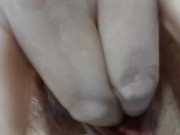 Desperate MILF Fingers Her Wet Pussy, Moaning for a Hard Dick 8/16