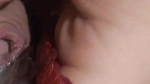 A lot of cum on 18 age dirty panties nice smell youn pussy