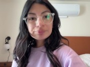 MASSIVE FACIAL FROM A STRANGER - fucking my ski instructor vlog 1/16