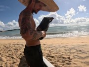 Fomos para uma praia que estava deserta e aproveitamos pra transar gostoso 2/16