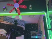 Me naked in the shower while he watches me. 11/16