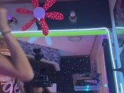 Me naked in the shower while he watches me. 9/16