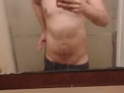 Naked man before shower 🚿 12/16