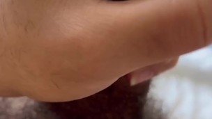 Maple Bear Strokes His Hairy Dick and Blows a Huge Load