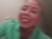 Gloved Nurse Semen Extraction on Restrained Patient 2/16