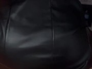 POV / Me coje sin condon y le encanta verme en vestido de cuero 7/16