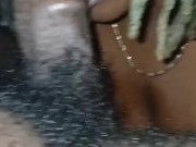 GORILLA PUNCHER ONLY WANTED SOME HEAD BUT SHE WANTED TO GIVE HIM SOME EXTRA!!!!!!!!! 2/16