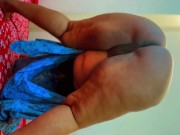 Muslim Arabian Big Ass BBW Hot Maid After Work Show her Big Ass For Get Fucked From Boss 6/16