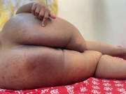 Naked Hot Stepmom Show Her Big Ass & Try finger sex on stepson bed when stepson was mastarbet 3/16