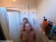 Brasileira Safada Mostra Como se Toma Banho para o Japonês - AMWF - SexyAlbatross 11/16