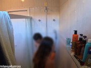 Brasileira Safada Mostra Como se Toma Banho para o Japonês - AMWF - SexyAlbatross 9/16