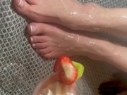 For lovely foot and food fetish 5/16
