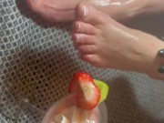 For lovely foot and food fetish 6/16