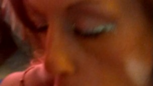 Girl pov sucking and licking cock