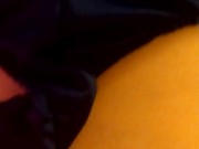 Pov step sis doggy style extremely tight pink pussy- long brunette hair- lingerie- girl moaning