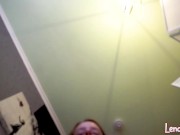 OMG! HUGE CUCUMBER destroys Teen Pussy! 12/16