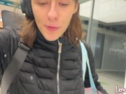 OMG! HUGE CUCUMBER destroys Teen Pussy! 2/16