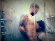 Couple Next Door Shower Sex!  Amateur Couple Homemade Porn For Women. Porn For Couples. 8/16