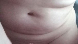 Handjob and cum on my pussy