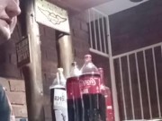 Jerking off while my friend fucks a slut 7/16