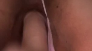 Playing with my tight pussy whilst listening to music