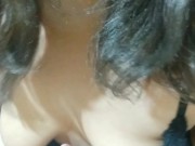 Entregando la cola para que me haga un creampie mi hijastro 12/16