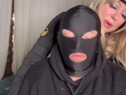 Sexy hot BRITISH police officer 👮 TAKES A PISS ON CONVICTS DICK  AS A PUNISHMENT 😉💦💦 3/16