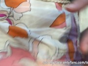 Horny hippie without panties, unloads her piss in the forest 16/16