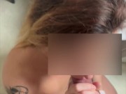 Amour Fou à Genoux : Sa Belle Queue Explose sur Mes Seins ! 3/16