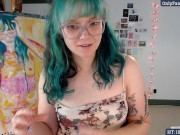 Painting another self portrait :) :) :) 10/16