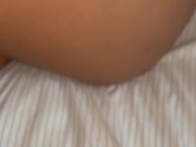 Namorada  magrinha com aparelho depois do banho sem camisinha 1/16