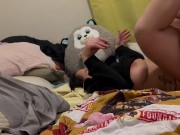 Step sis woken by her new alarm cock