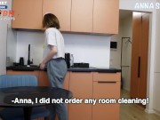 The maid at the hotel took all my clothes, I was naked! 1/16