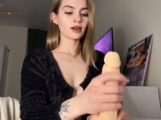 We need more lubrication to make your dick slide faster in my hands 6/16