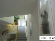 Hot Christy Mack and London Keyes take on Ramons huge cock 16/16